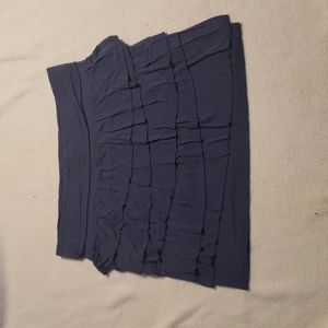 Ann Taylor Loft Stretch Ruffled Skirt